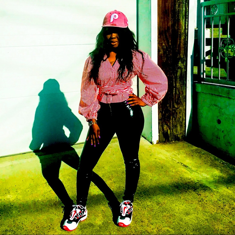 "Wet & Slippery" Patent Leather Pants